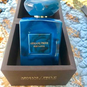 NEW Armani Prive Bleu Lazuli Haute Couture Fragrance from Italy 3.4 Fl Oz